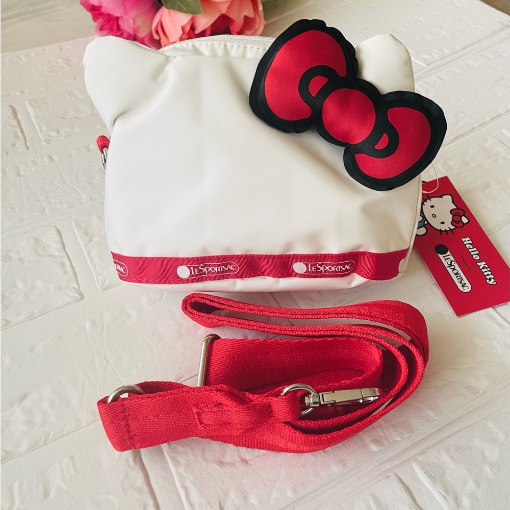New LeSportsac x Hello Kitty Anniversary Small Crossbody Bag Purse